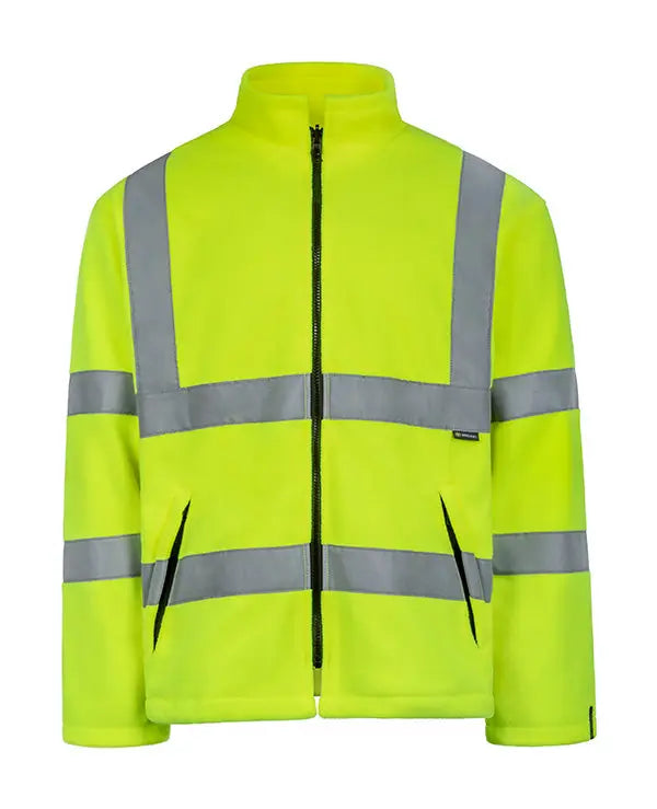 Beeswift Carnoustie Hi Vis Fleece Jacket Carf - - Customisable Fleeces