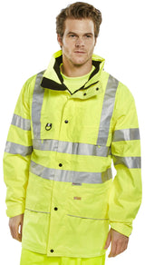 Beeswiftnoustie Hi Vis Jacket Car - - Customisable Jacket