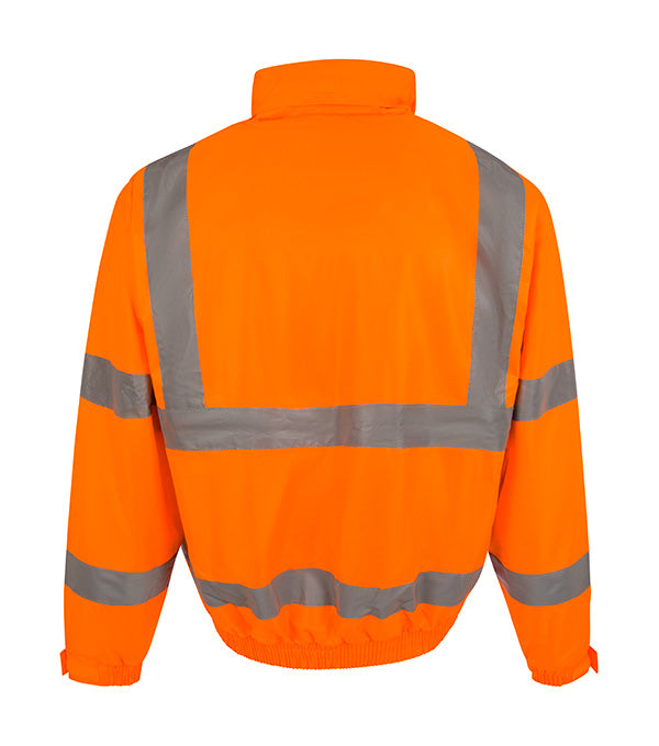Beeswift Hi Vis Fleece Lined Bomber Jacket Cbjfl - - Customisable Bomber Jackets