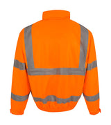 Beeswift Hi Vis Fleece Lined Bomber Jacket Cbjfl - - Customisable Bomber Jackets