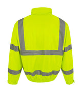 Beeswift Hi Vis Fleece Lined Bomber Jacket Cbjfl - - Customisable Bomber Jackets