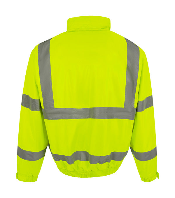 Beeswift Hi Vis Fleece Lined Bomber Jacket Cbjfl - - Customisable Bomber Jackets