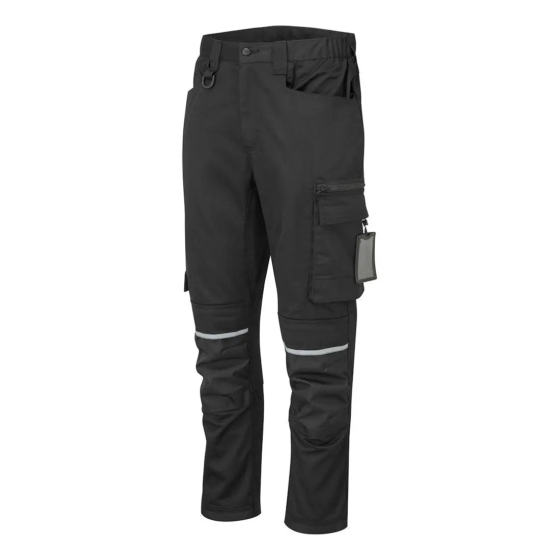 Portwest WX2 Eco Craft Trousers cd846 - Black - Customisable Trousers