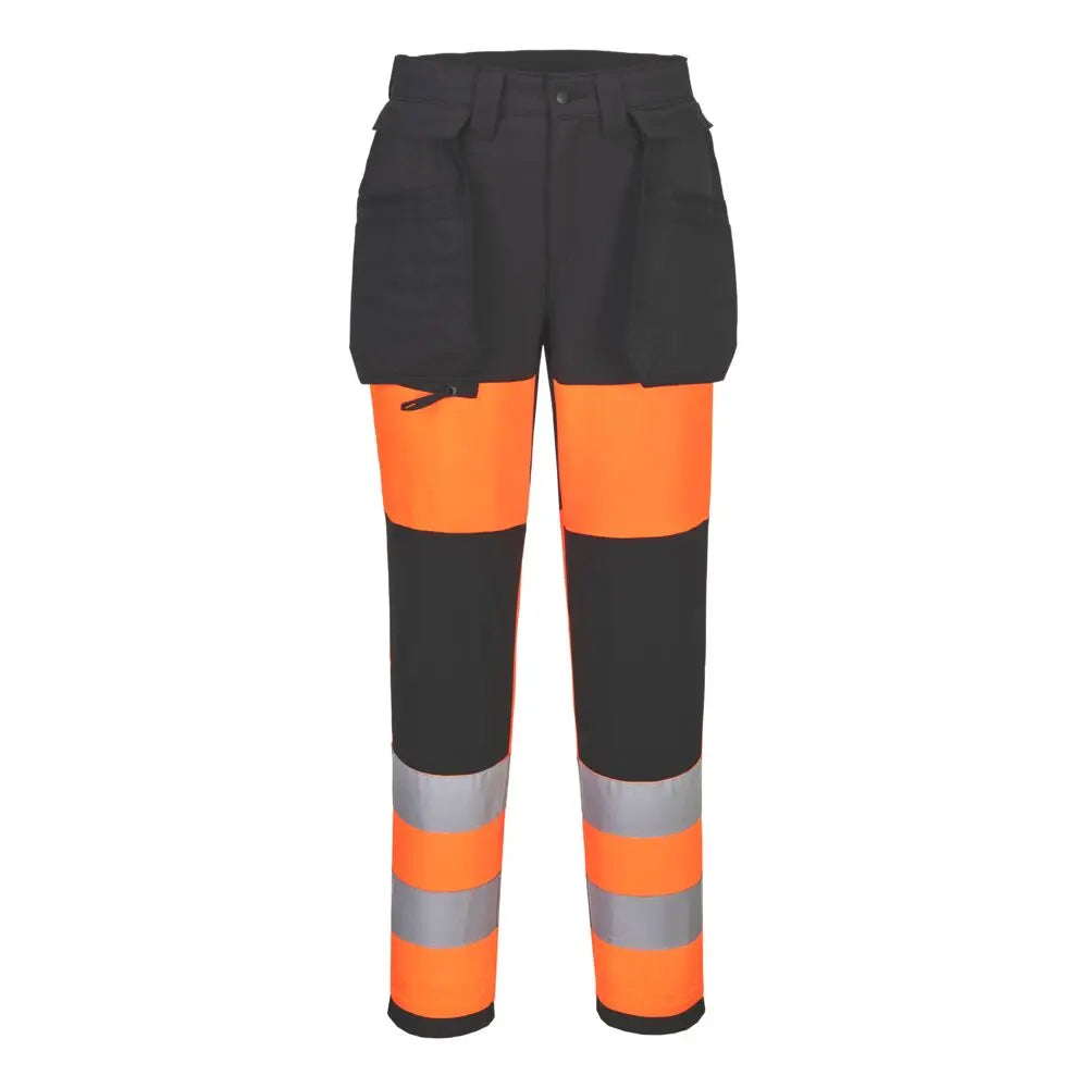 Wx2 Eco Hi Vis Women's Class 1 Stretch Trouser Portwest