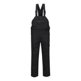 Portwest WX2 Eco Stretch Bib and Brace CD850 - Black - Customisable Coveralls