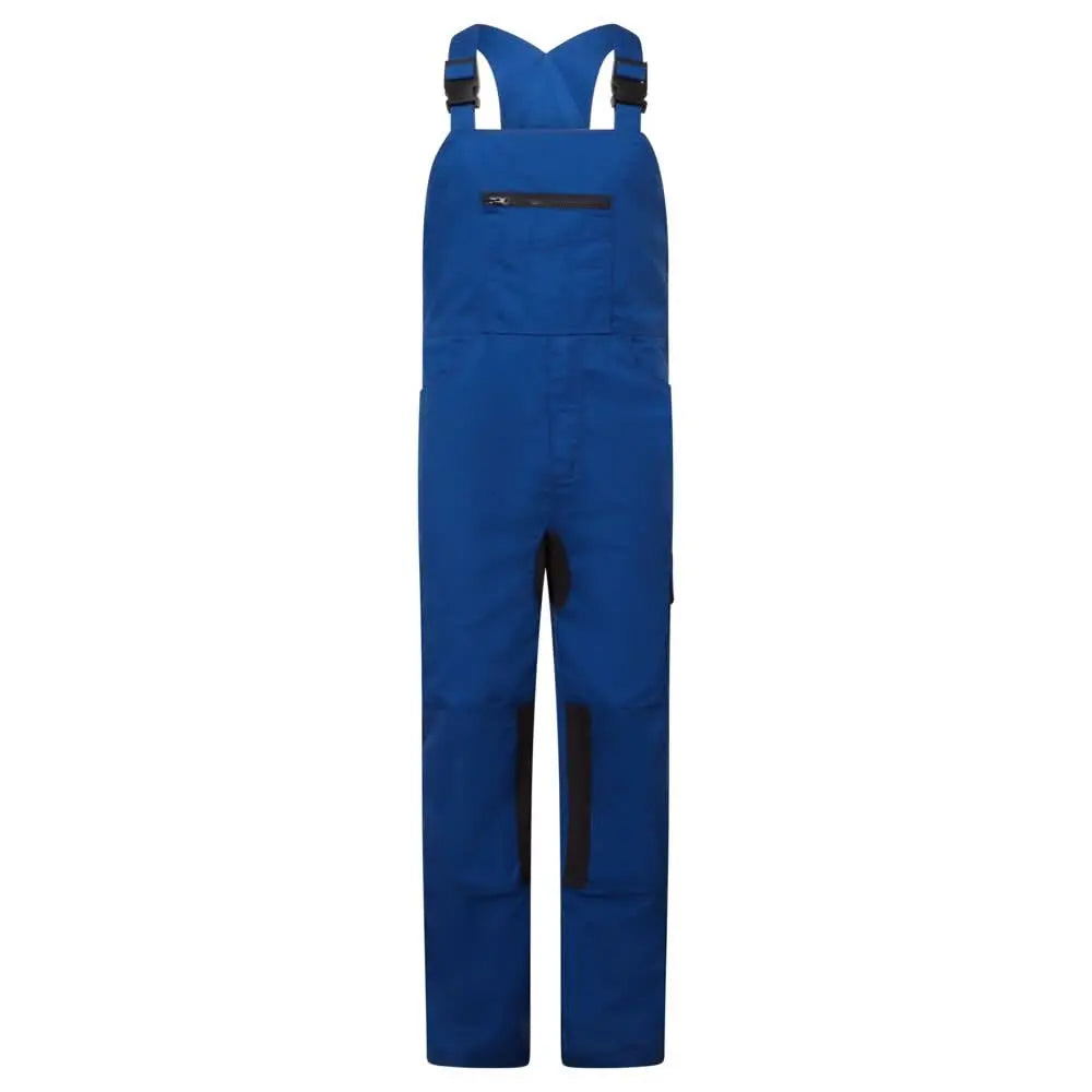 Portwest WX2 Eco Stretch Bib and Brace CD850 - Quartz Blue - Customisable Coveralls