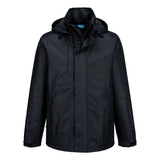 Portwest Wx2 Eco Rain Jacket CD867 - Navy - Customisable Jacket