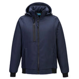 Portwest WX2 Eco Hooded Insulated Softshell (2L) cd874 - Dark Navy - Customisable Jacket