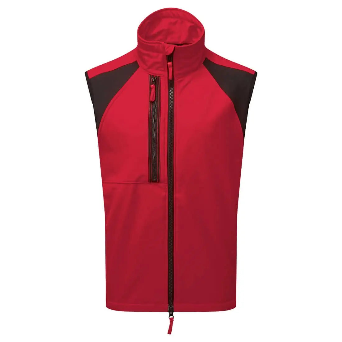 Portwest Wx2 Eco Softshell Bodywarmer 2L CD876 - Deep Red - Customisable Bodywarmer