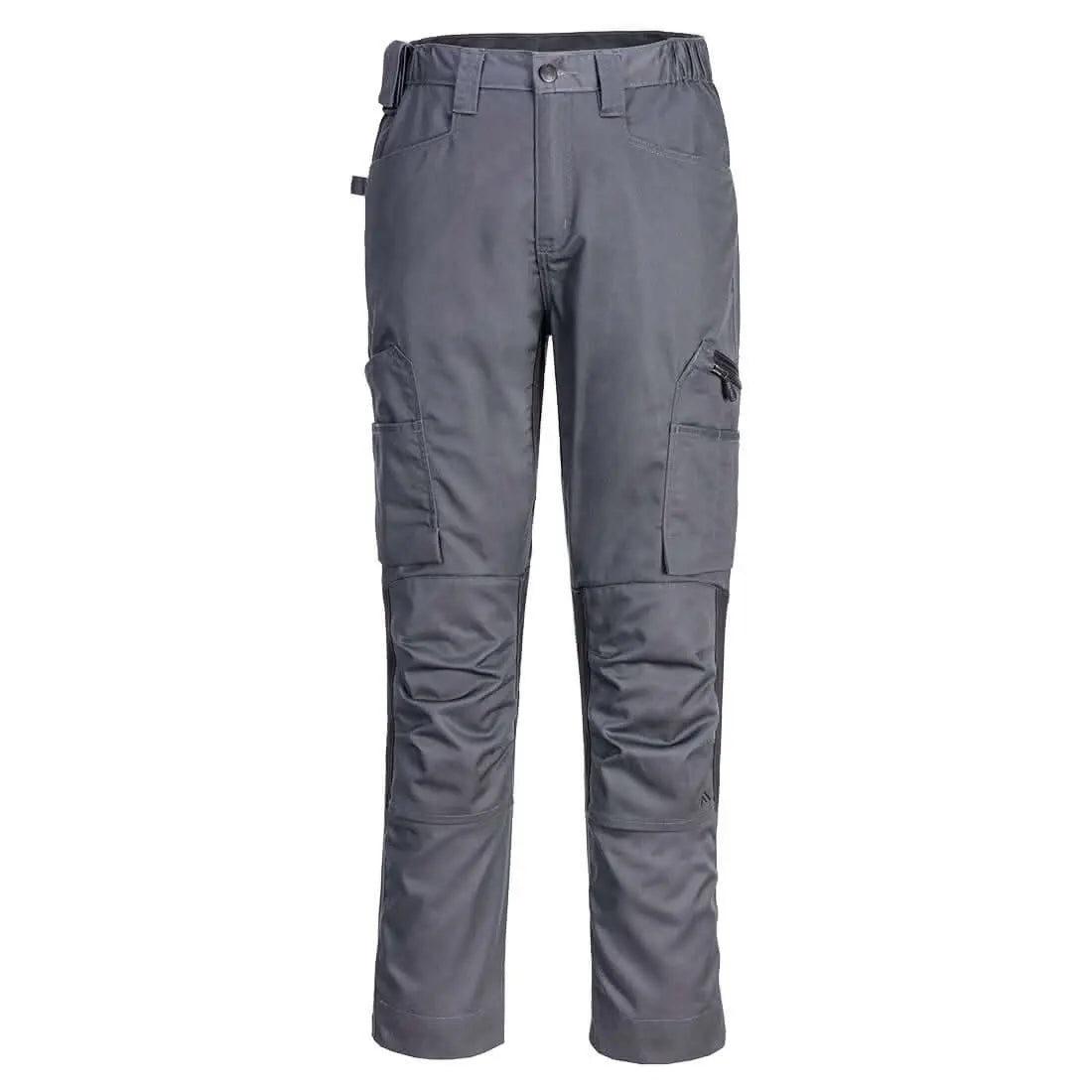 Portwest Wx2 Eco Stretch Trade Trousers Metal Grey CD881 - Metal Grey - Customisable Trousers