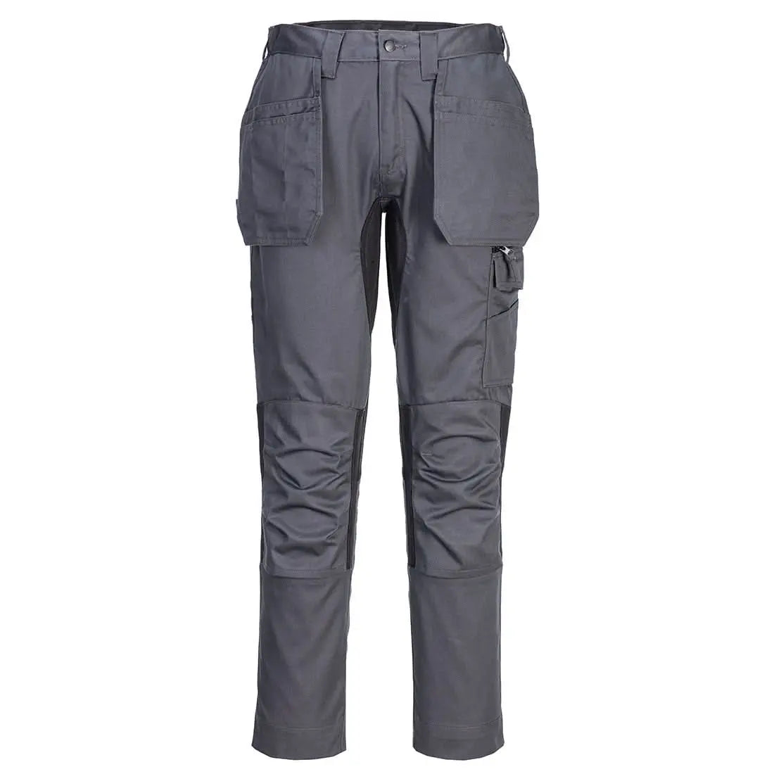 Portwest Wx2 Eco Stretch Holster Trousers CD883 - Metal Grey - Customisable Trousers