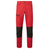 Portwest Wx2 Eco Stretch Work Trousers CD886 - Deep Red - Customisable Trousers