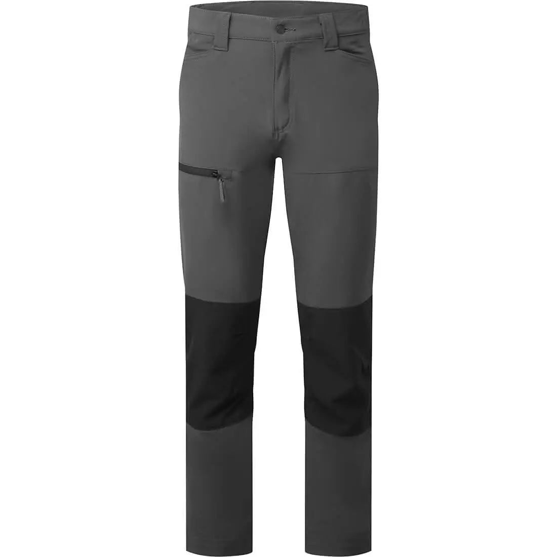 Portwest Wx2 Eco Stretch Work Trousers CD886 - Metal Grey - Customisable Trousers