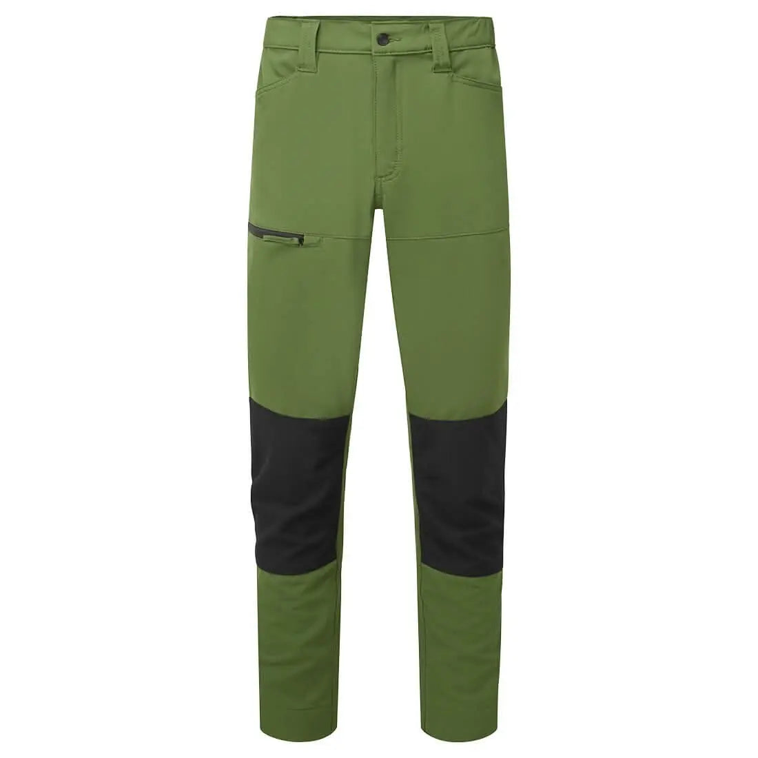 Portwest Wx2 Eco Stretch Work Trousers CD886 - Olive Green - Customisable Trousers