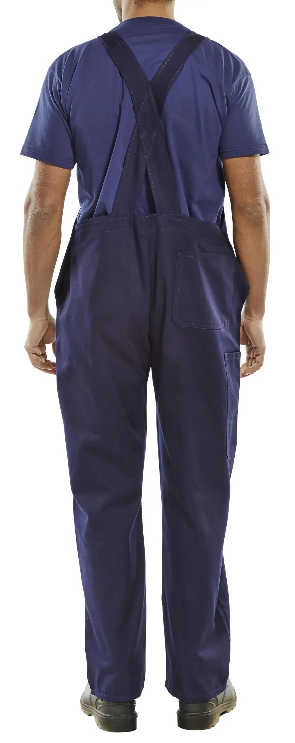 Beeswift Cotton Drill Bib And Brace Cdbb - - Customisable Bib & Braces