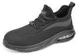 Beeswift Sutton Flyknit Composite Safety Trainer Cf101 - Black - Customisable Safety Trainers