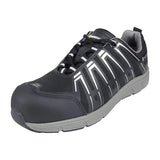 Beeswift Trainer Shoe S Non Metallic Cf26 - Black Grey - Customisable Safety Trainers