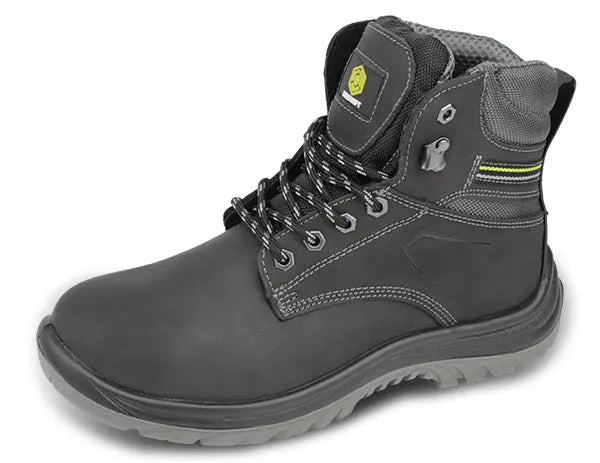 Beeswift Steel Toe Cap Ankle Boot Cf56 - Black - Customisable Safety Boots