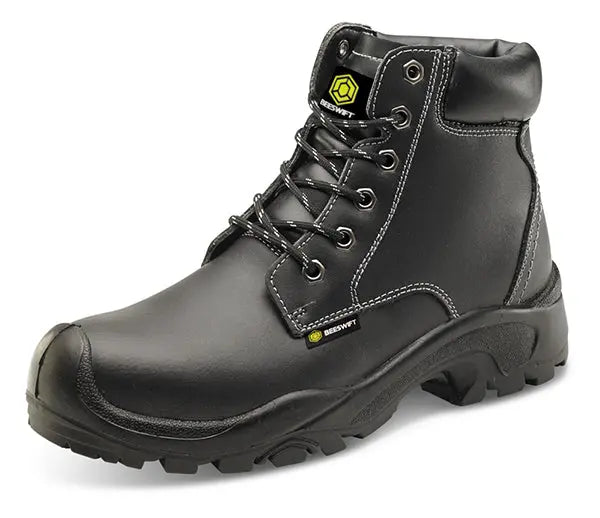 Beeswift Eyelet Pur Boot S Cf60 - Black - Customisable Safety Boots