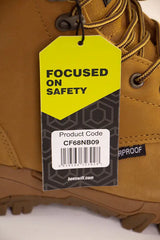 Beeswift Waterproof Side Zip Boot Cf68 - - Customisable Safety Boots