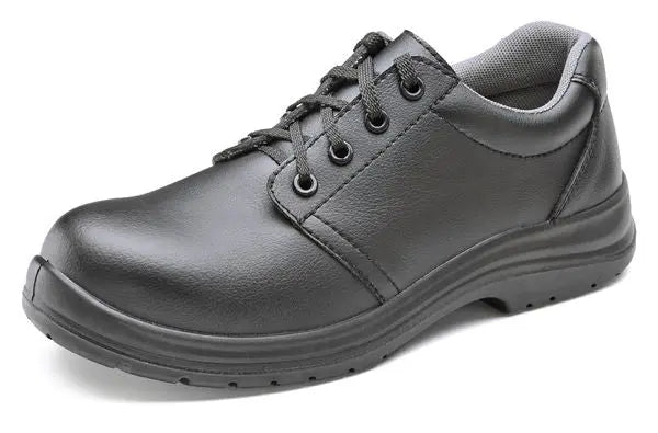 Beeswift Micro Fibre Tie Shoe S Cf82 - Black - Customisable Safety Shoes