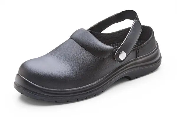 Beeswift Micro Fibre Slipper Cf843 - Black - Customisable Safety Slippers