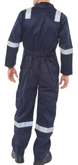 Beeswift Burgan Fire Retardant Anti Static Boilersuit Cfrasbbs - - Customisable Boilersuits