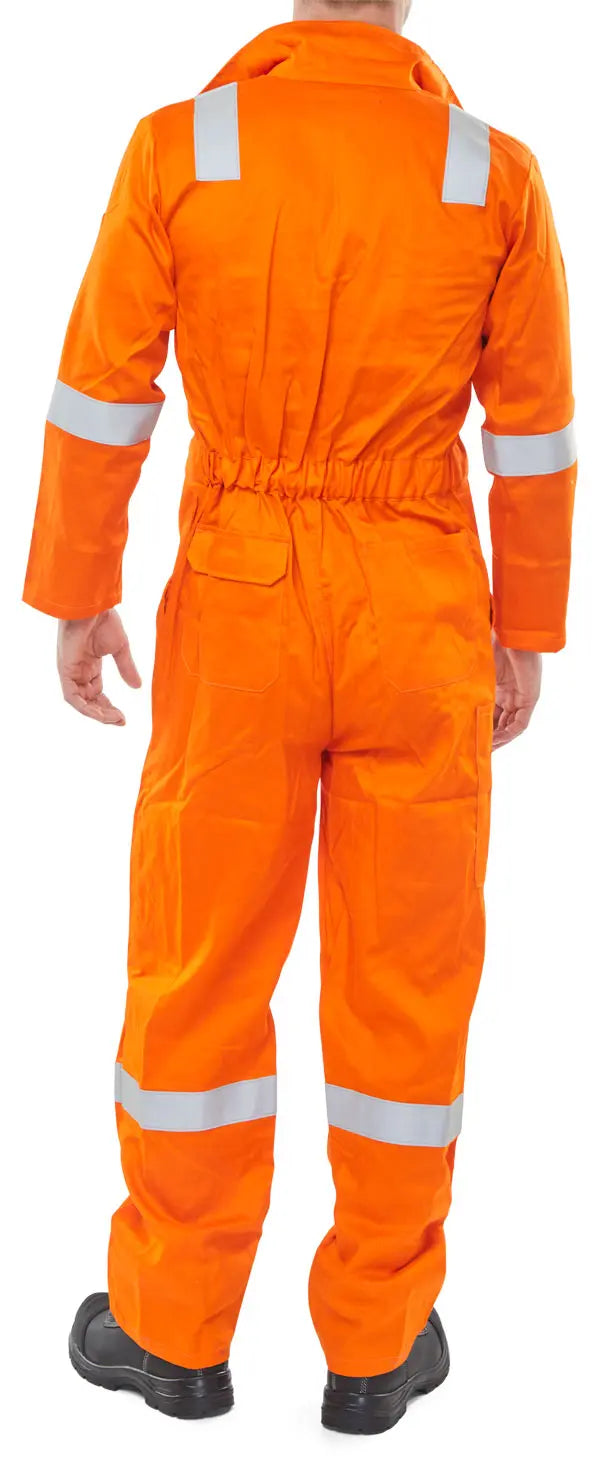 Beeswift Burgan Fire Retardant Anti Static Boilersuit Cfrasbbs - - Customisable Boilersuits