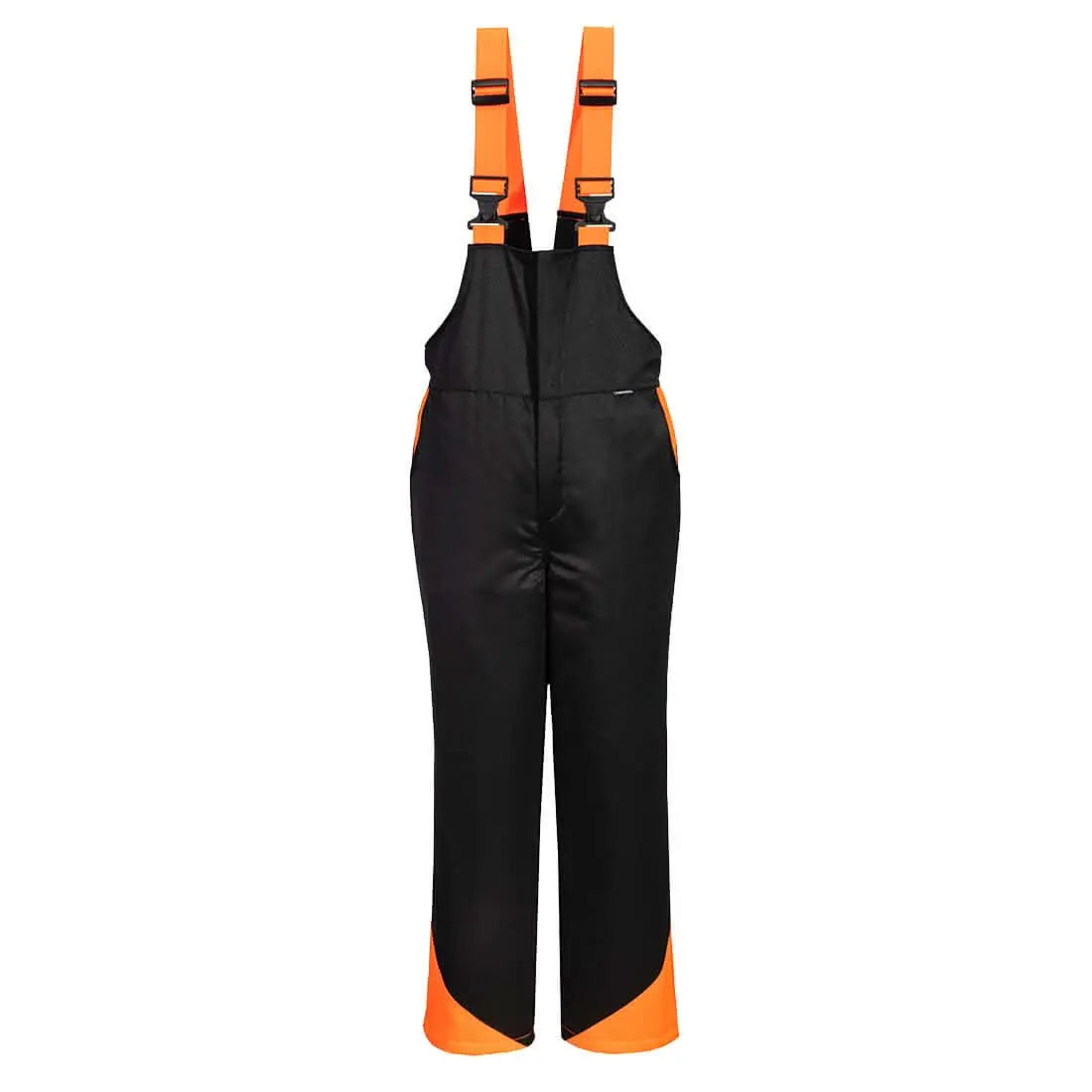 Portwest Oak Chainsaw Bib And Brace CH12 - Black - Customisable Coveralls