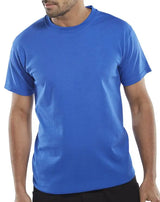 Blank Beeswift Heavyweight T Shirt Clcts - Royal Blue - Customisable Tee Shirts