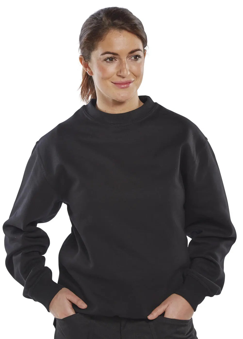 Beeswift Polycotton Sweatshirt Clpcs - - Customisable Sweatshirts