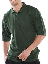 Beeswift Standard Polo Shirt Clpks - Bottle Green - Customisable Polo Shirts