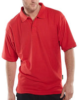 Beeswift Standard Polo Shirt Clpks - Red - Customisable Polo Shirts