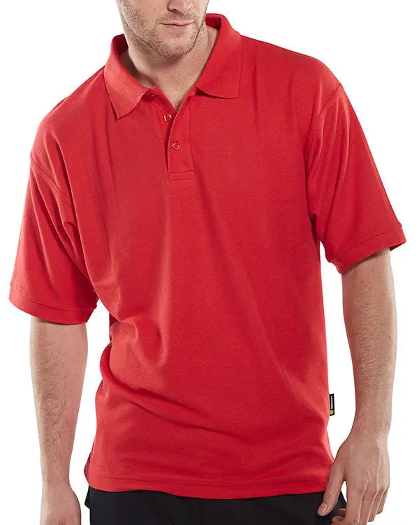 Beeswift Standard Polo Shirt Clpks - Red - Customisable Polo Shirts
