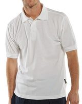 Beeswift Standard Polo Shirt Clpks - White - Customisable Polo Shirts