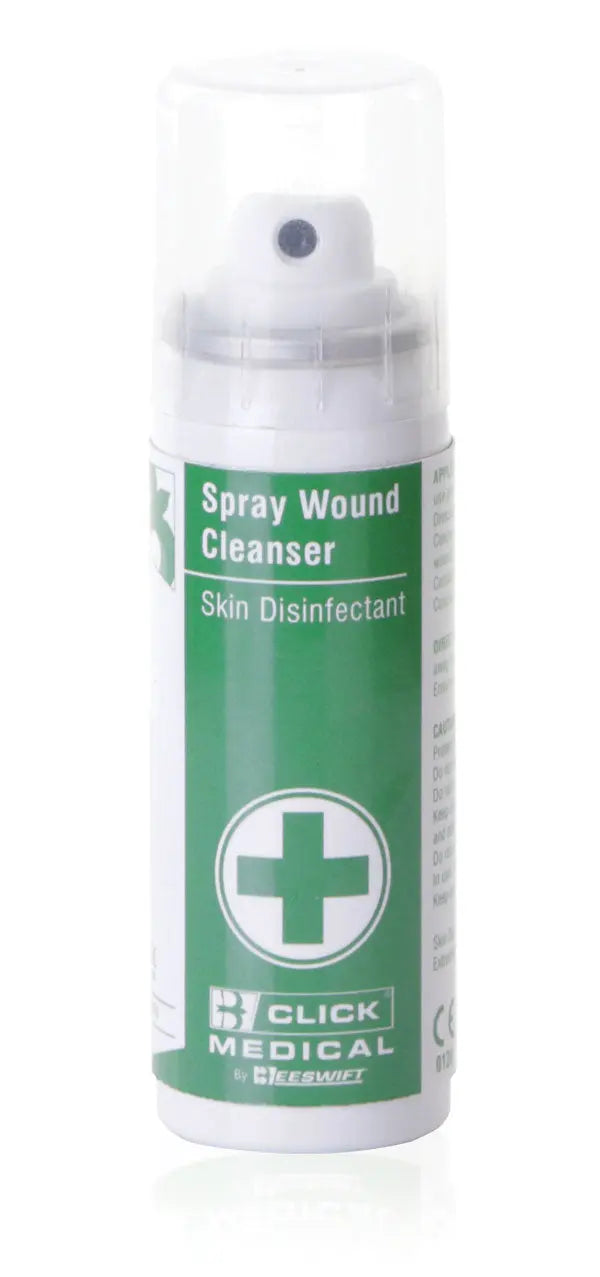 Click Medical Click Medical Wound Cleanser Skin Disinfectant Ml Cm0379 - White 70ML - Customisable Aerosols