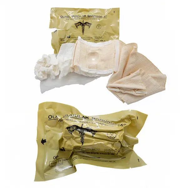 Safeguard Medical Logo Safeguard Medical Olaes Modular Trauma Bandage Cm0386 - White 3M - Customisable Trauma & Critical Injury