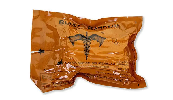 Safeguard Medical Logo Safeguard Medical Blast Bandage X Cm0387 - White 4"X72" - Customisable Trauma & Critical Injury
