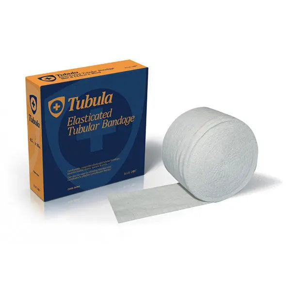 Blue Dot Dot Tubular Bandage Size B M Cm0581 - White 1M - Customisable Dressings