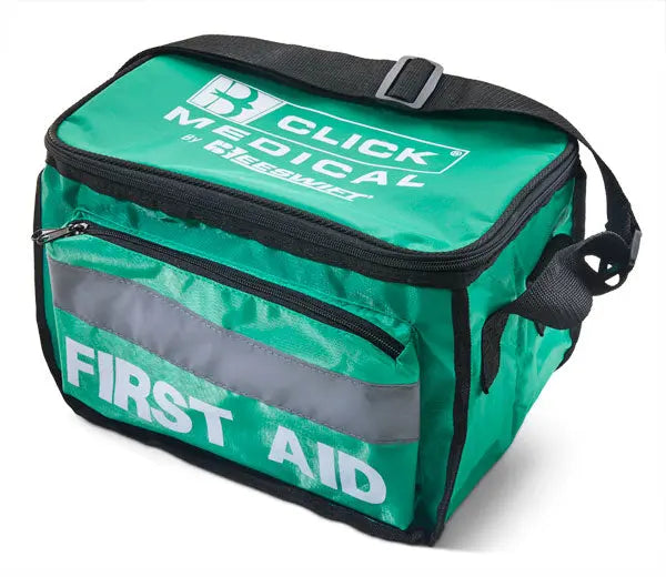 Click Medical Click Medical Heavy Duty First Aid Bag Cm1102 - Green 34X22CM - Customisable Containers