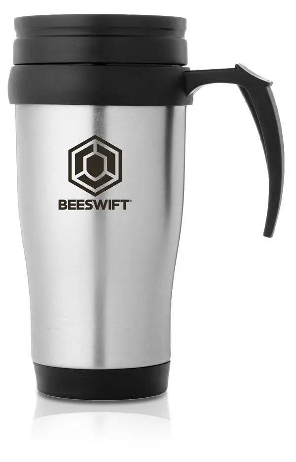 Blank Ml Insulated Mug Cm1773 - Chrome 400ML - Customisable Miscellaneous