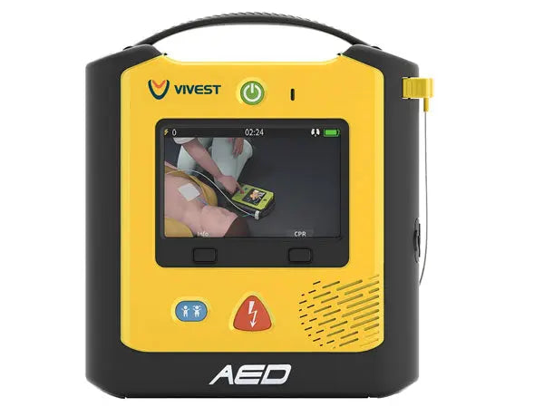 Vi Vest Vivest Power Beat Semi Automatic Defibrillator Aed X Cm2081 - Black H23.2XW20.9XD5.9 - Customisable Defibrillators