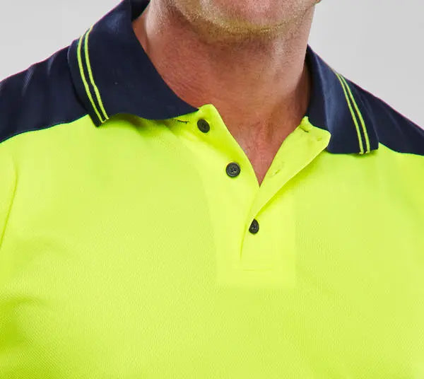 Beeswift Hi Vis Two Tone Polo Shirt Cpkstten - - Customisable Polo Shirts