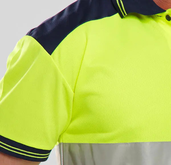 Beeswift Hi Vis Two Tone Polo Shirt Cpkstten - - Customisable Polo Shirts