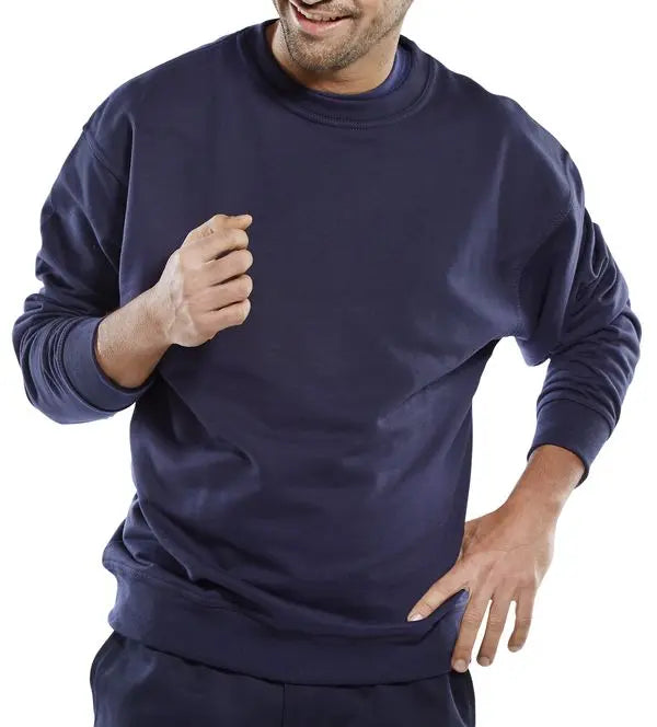 Beeswift Premium Sweatshirt Cppcs - Navy Blue - Customisable Sweatshirts