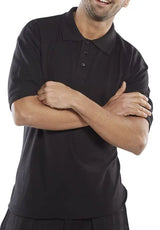 Beeswift Premium Polo Shirt Cppks - Black - Customisable Polo Shirts