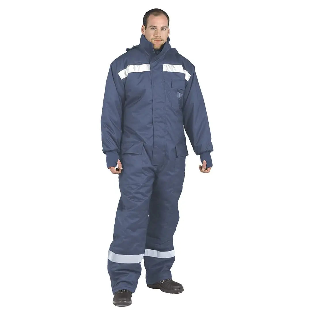 Portwest Coldstore Coverall CS12 - Navy - Customisable Coveralls