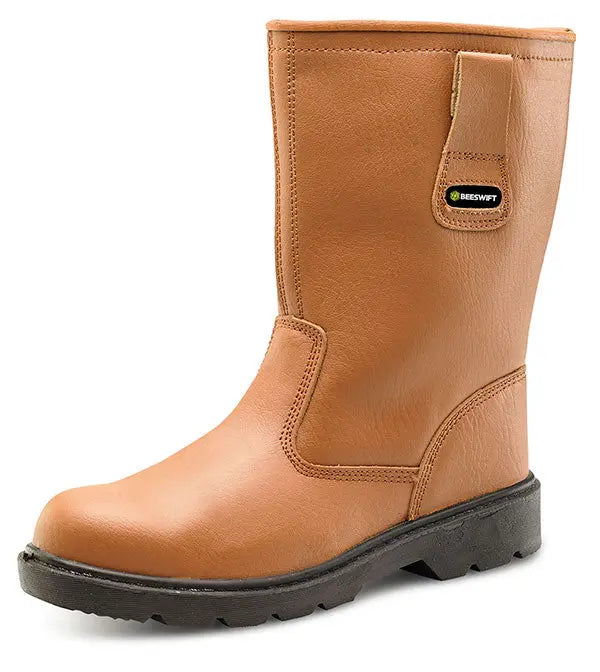 Beeswift S Thinsulate Rigger Boot Ctf28 - Tan - Customisable Rigger Boots