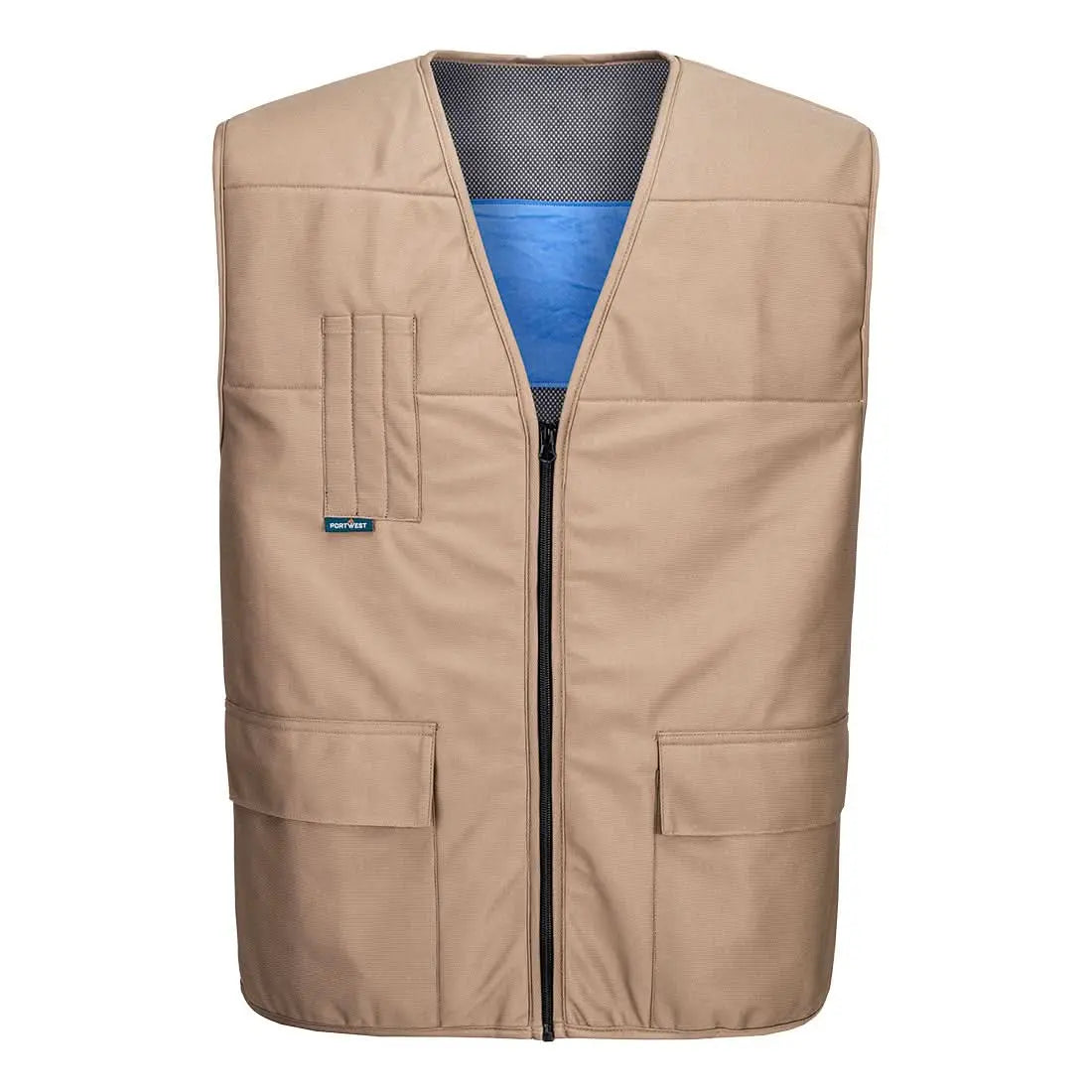 Portwest Cooling Vest cv28 - Khaki - Customisable Vest