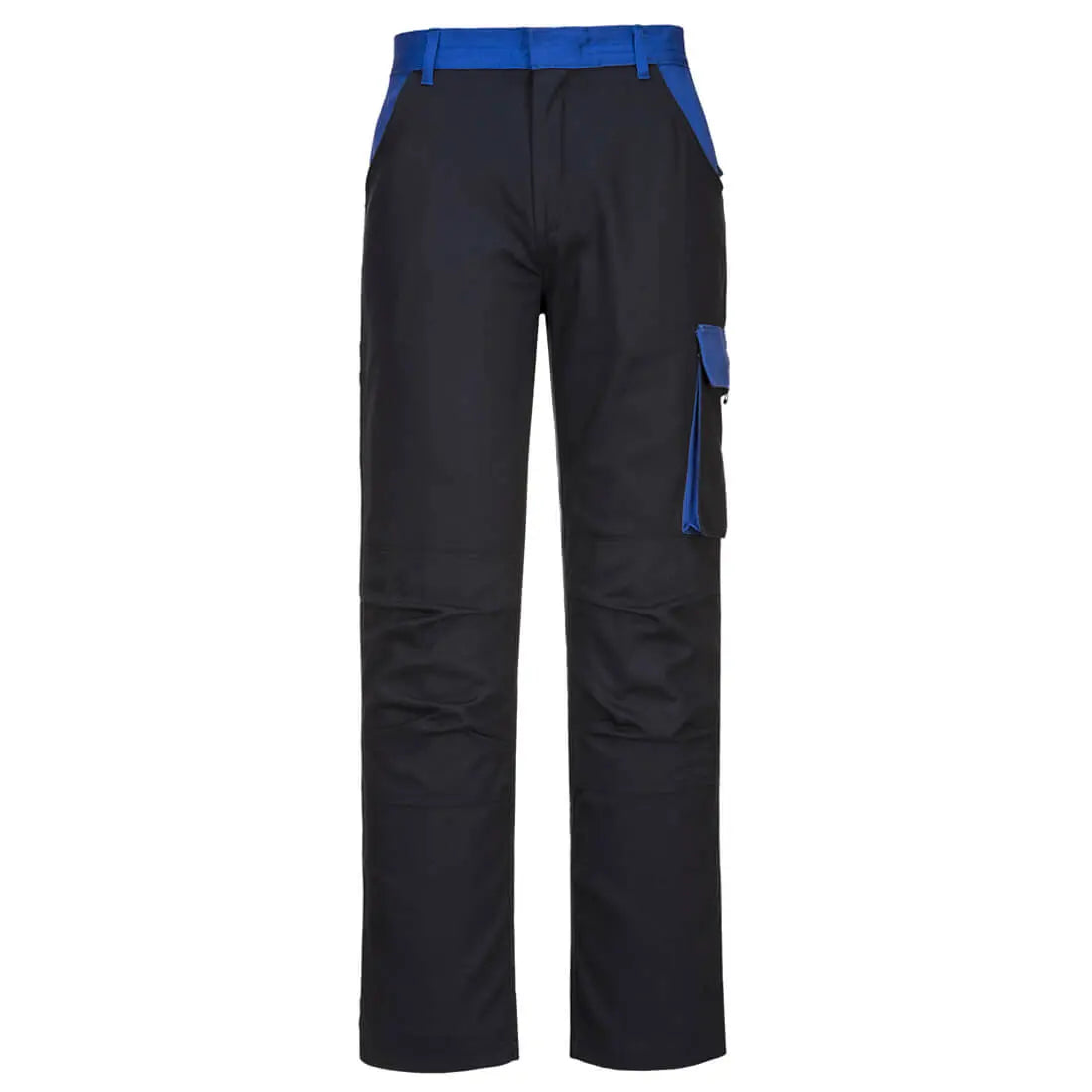 Portwest Poznan Cotton Trousers - Navy - Customisable